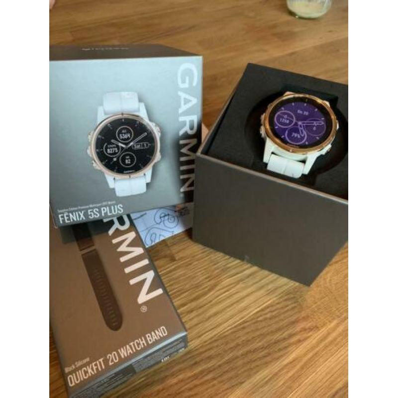 Garmin Fenix 5S Plus - Sapphire - Rose Gold