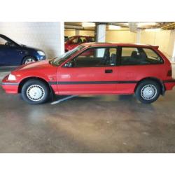 Honda Civic 1.5 I GLX PS 16V AUT U9 1991 Rood 61.433 Km NAP