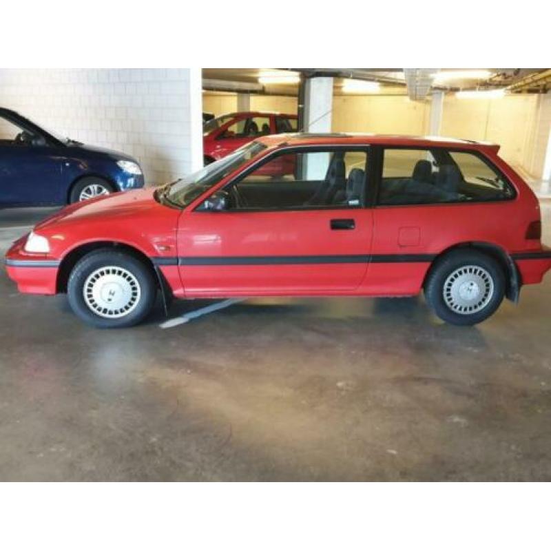 Honda Civic 1.5 I GLX PS 16V AUT U9 1991 Rood 61.433 Km NAP