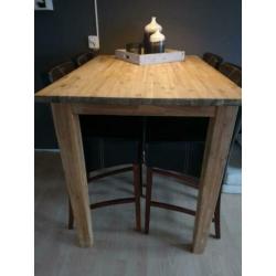 Tafel + optioneel stoelen