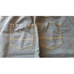 Broek, denim spijkerstof blauw (maat 3XL)NIEUW!!!