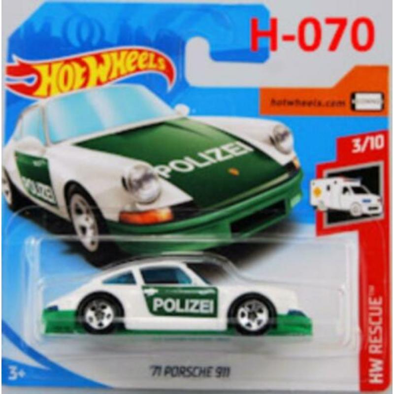 Hot Wheels 2019 Porsche Zes Verschillende Modellen