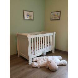 Compleet Kidsmill baby ledikant wit, gebruikt door 1 kind