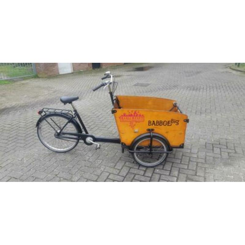 Mooie babboe big bakfiets met 5 versnellingen
