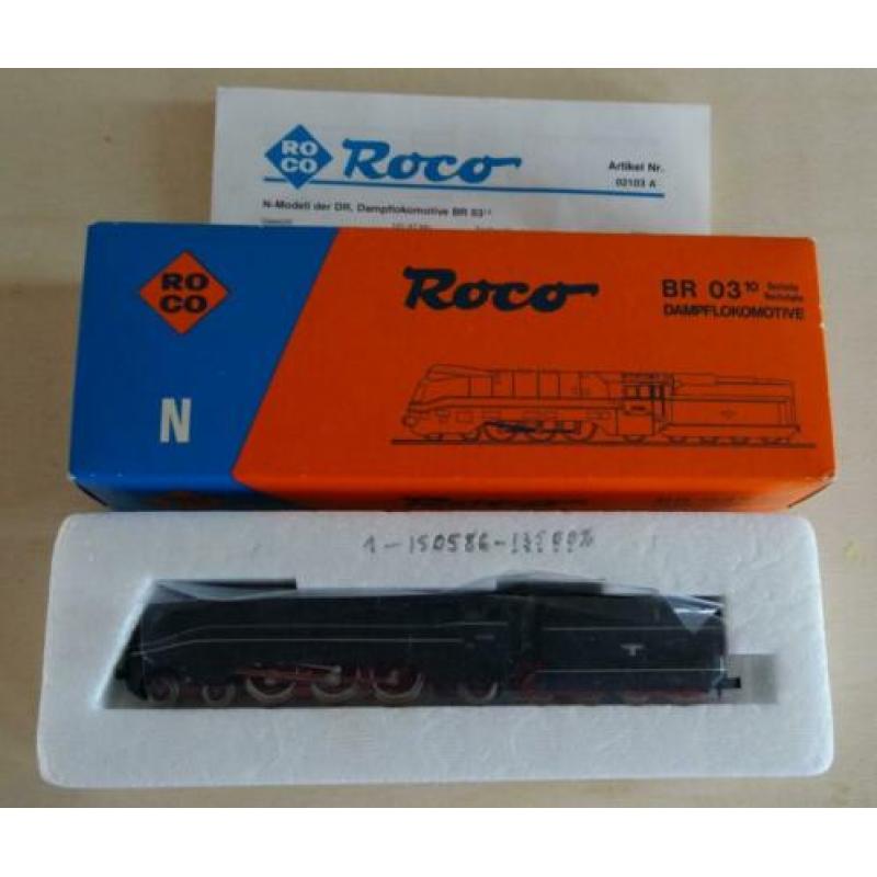 N spoor Roco DRG stoomlok BR 03 OVP