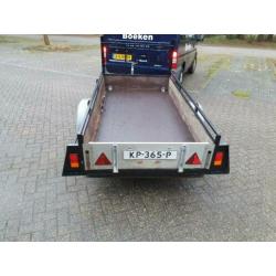 Ruime aanhanger | nieuwe bodem, led, verf, 245 bij 130 750kg
