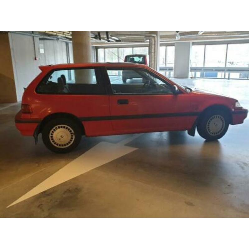 Honda Civic 1.5 I GLX PS 16V AUT U9 1991 Rood 61.433 Km NAP