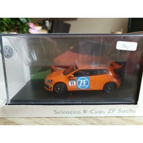 VW Scirocco R - Cup ZF Sachs 1:43 ( VW Dealer)