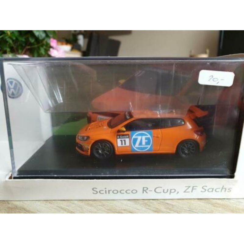 VW Scirocco R - Cup ZF Sachs 1:43 ( VW Dealer)