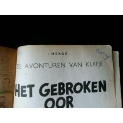 kuifje Het gebroken oor
