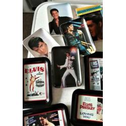 Diverse verzamelspullen van Elvis Presley, zie omschrijving.