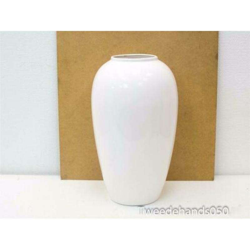 Hoge grote witte vaas 88182
