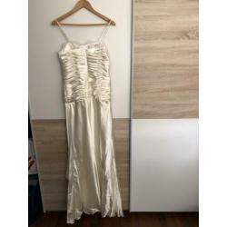 Witte galadruk maat 42