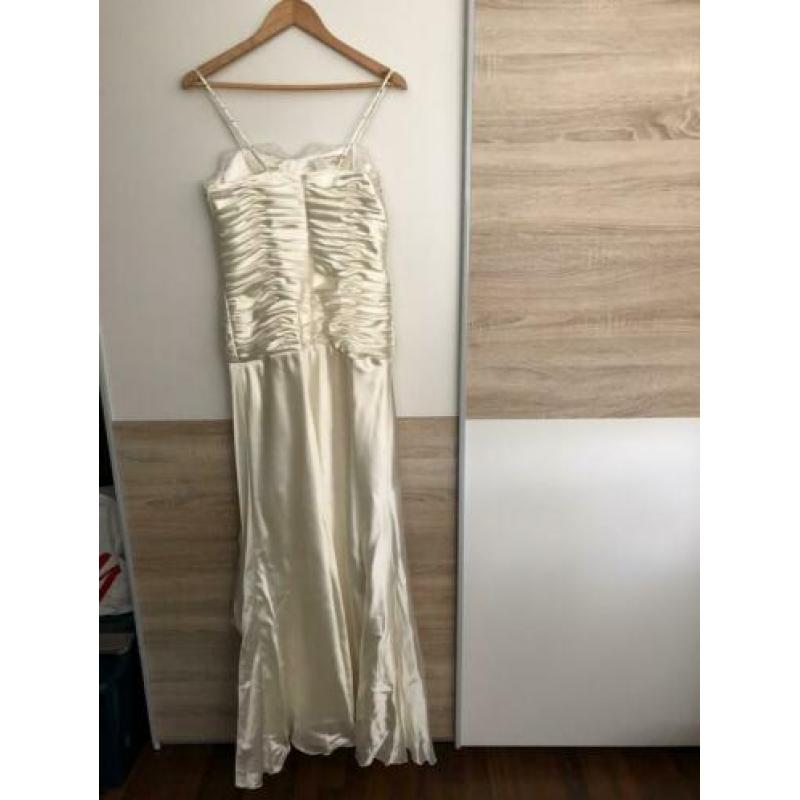 Witte galadruk maat 42