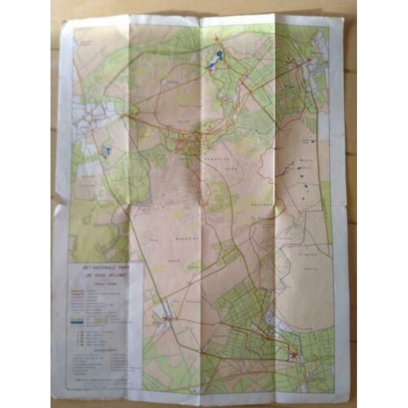 toeristenkaart Hoge Veluwe