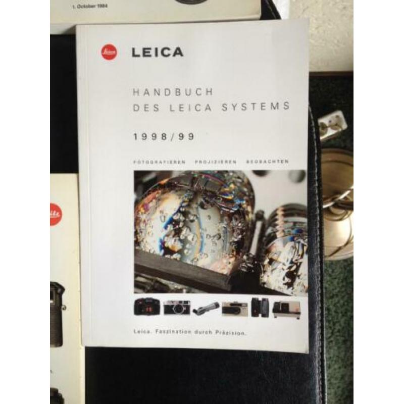 Verzameling Leica handboeken + Fotoboek - 8 stuks
