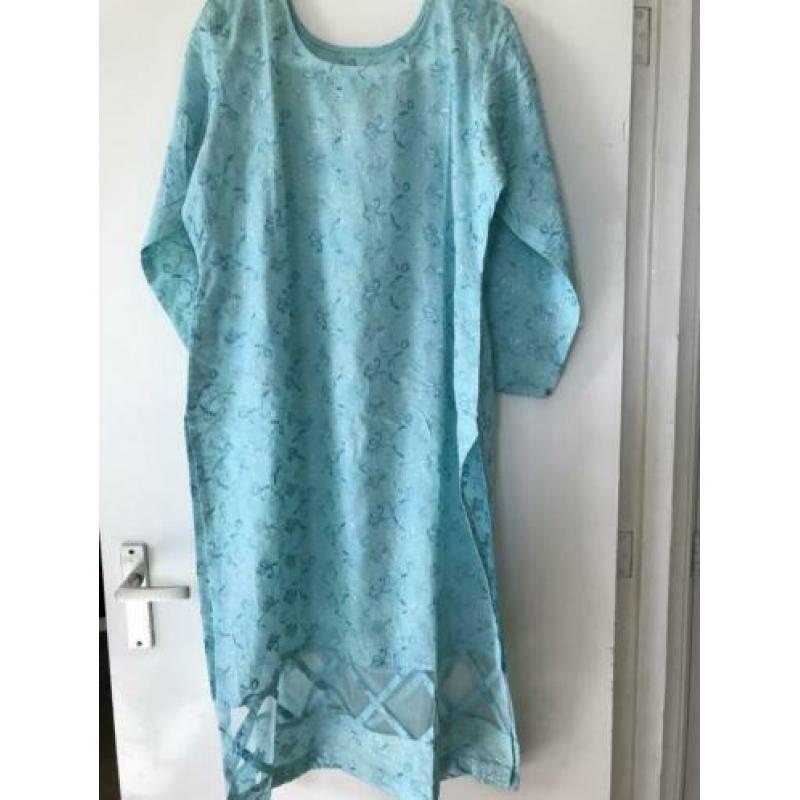 Nieuw Indiase dames 3 delige salwar kameez XL