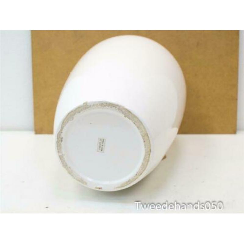 Hoge grote witte vaas 88182