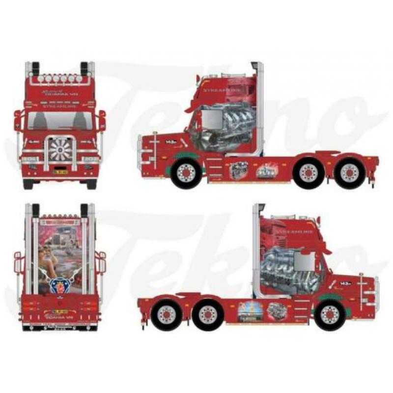 Reserveer Tekno Scania 3 Torpedo History 159 euro incl