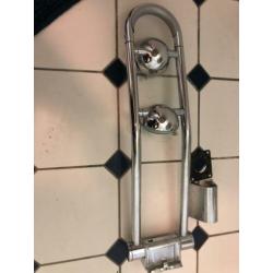 sanitair Freehander, bad, douche, spiegel, zeep, kranen