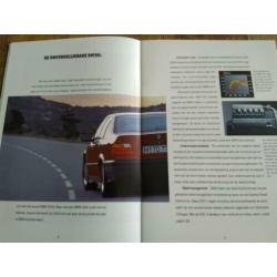 BMW 3 serie e36 (325 td) schitterende folder uit 2/1991