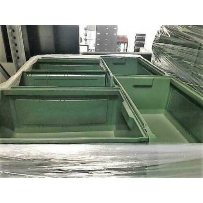 Ekwo magazijnbakken grijpbakken sorteerbakken 50x32x23 bak