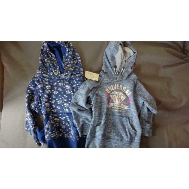 maat 110-116 h&m en Hema