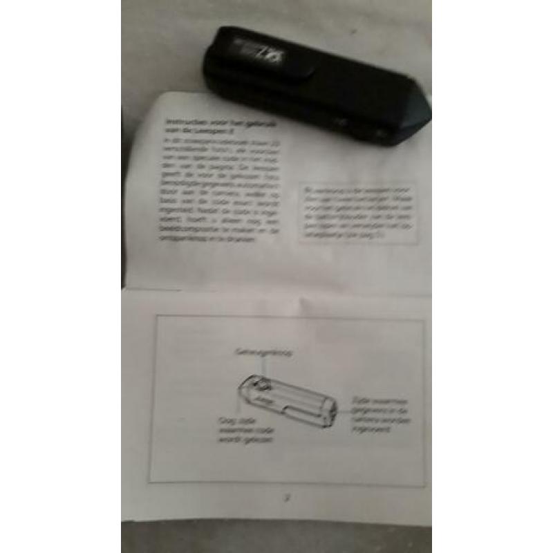 Canon EOS foto archief streepjescodeboek 3 euro