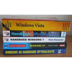 5 MOOIE BOEKEN VOOR PC Systemen IN EEN KOOP €20.00