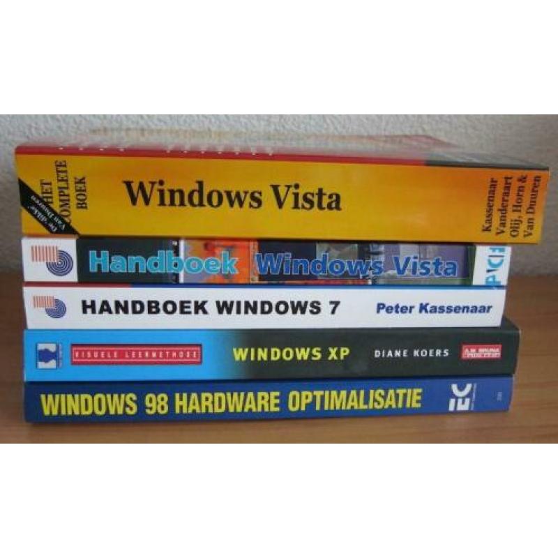 5 MOOIE BOEKEN VOOR PC Systemen IN EEN KOOP €20.00