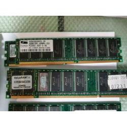 Partij 256MB DDR Geheugen 333 266 PC2100 HP Kingston CL2.5