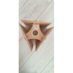 Mooie nette houten lamp van Nijntje handgemaakt