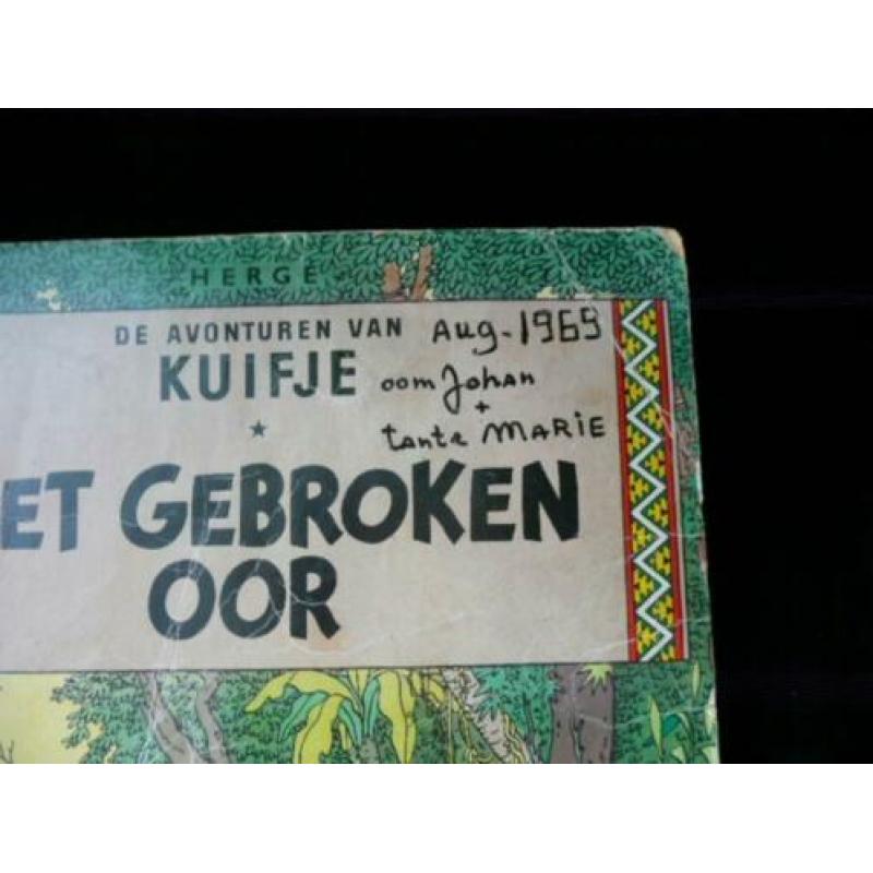 kuifje Het gebroken oor
