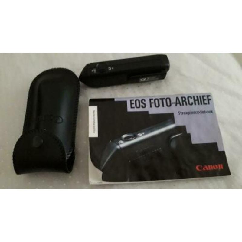 Canon EOS foto archief streepjescodeboek 3 euro