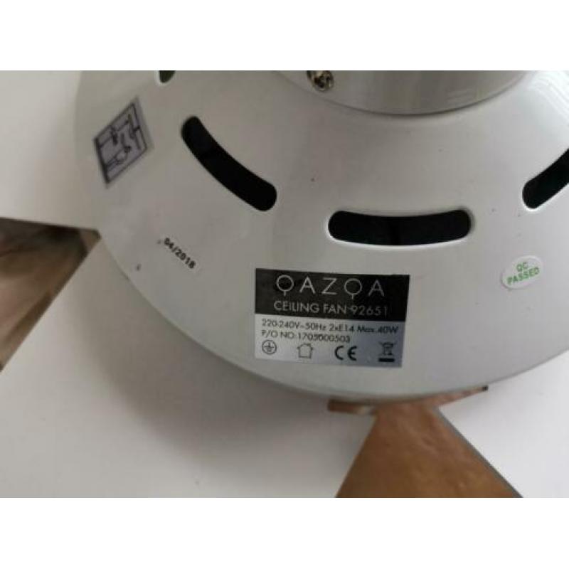 Te koop QAZQA Cool 52 plafond ventilator