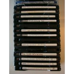 38 stuks minidisc schijfjes met muziek zie foto's i.z.g.s.