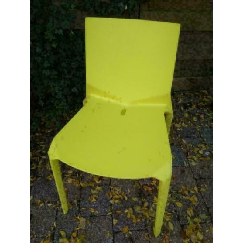 Plana design lucidi stoel Groen ( nieuw ).