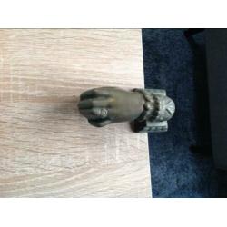 Bronzen deurklopper - hand