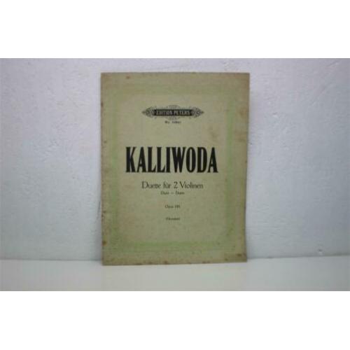 Edition Peters I.W. Kalliwoda Opus 180