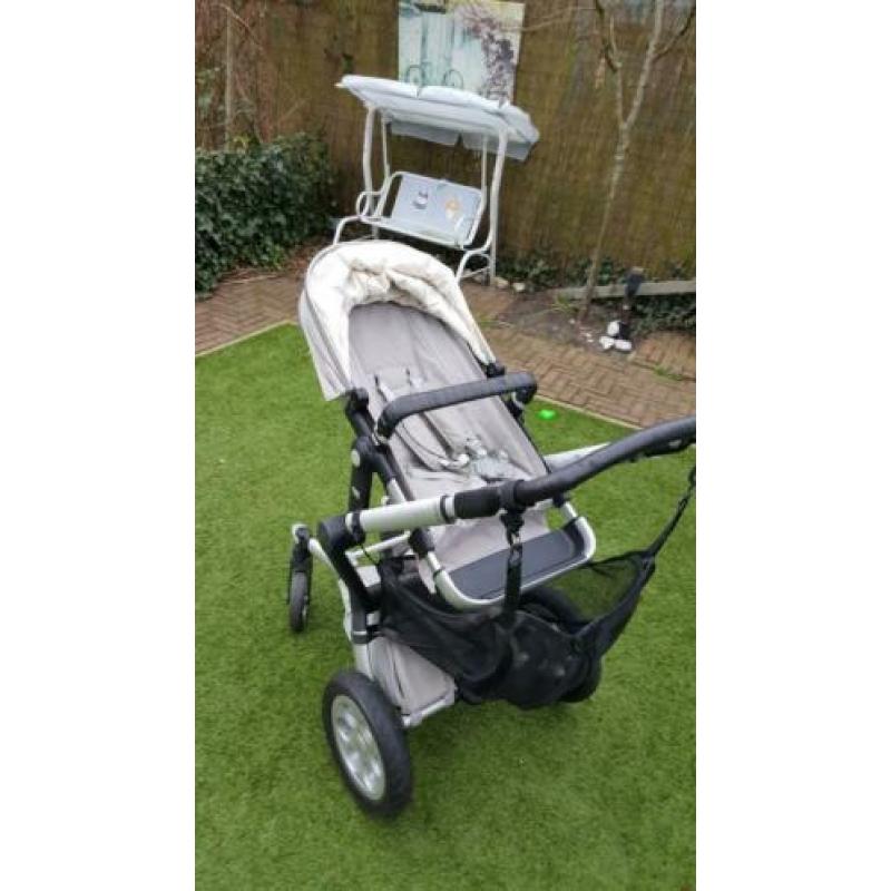 Fijne Joolz kinderwagen met reiswieg, stoel & vele accessoir