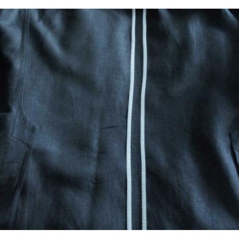 Blauwe -sunny day- blazer van wol/linnen van Tommy Hilfiger