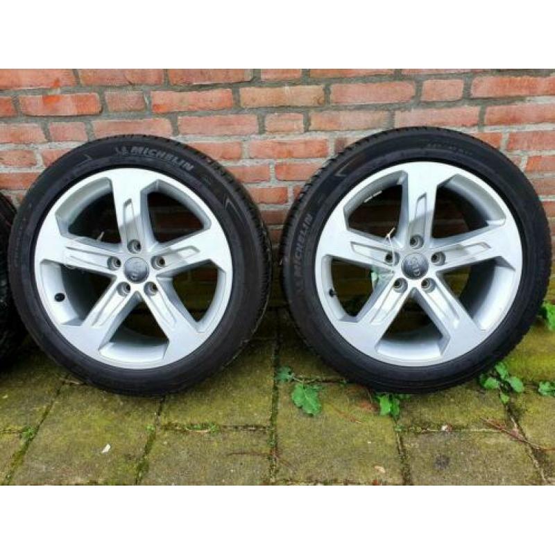 Audi s line 17 inch velgen FACELIFT met Michelin banden 7mm