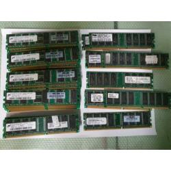 Partij 256MB DDR Geheugen 333 266 PC2100 HP Kingston CL2.5