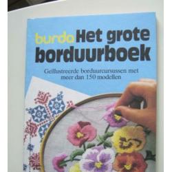 Burda het grote borduurboek zie foto`s nr 6657