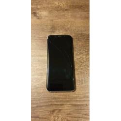 Samsung S8+ 64GB Arctic Silver Dual barst in scherm en doos