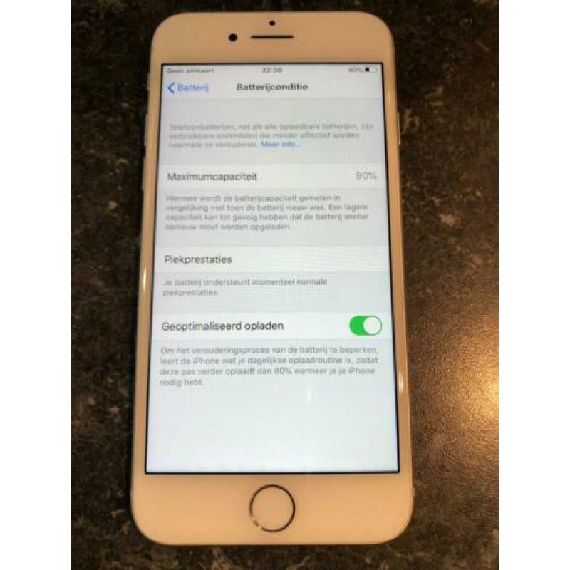 Te koop iPhone 8 Zilver 64 gb