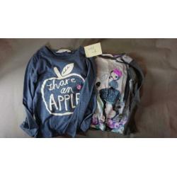 maat 110-116 h&m en Hema