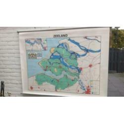 Provinciekaarten van Nederland 8 stuks