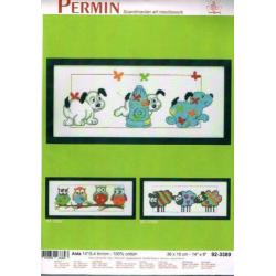 Cado PERMIN BORDUURPAKKET, ONDEUGENDE HONDEN 3389
