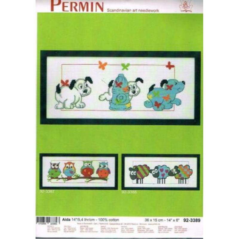Cado PERMIN BORDUURPAKKET, ONDEUGENDE HONDEN 3389